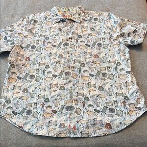 Robert Graham Multicolor Patterned Button Down Shirt